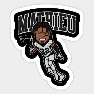 Tyrann Mathieu New Orleans Toon Sticker